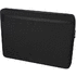 Rise 15,6" GRS-kierrätetty kannettavan tietokoneen suojatasku, musta liikelahja logopainatuksella